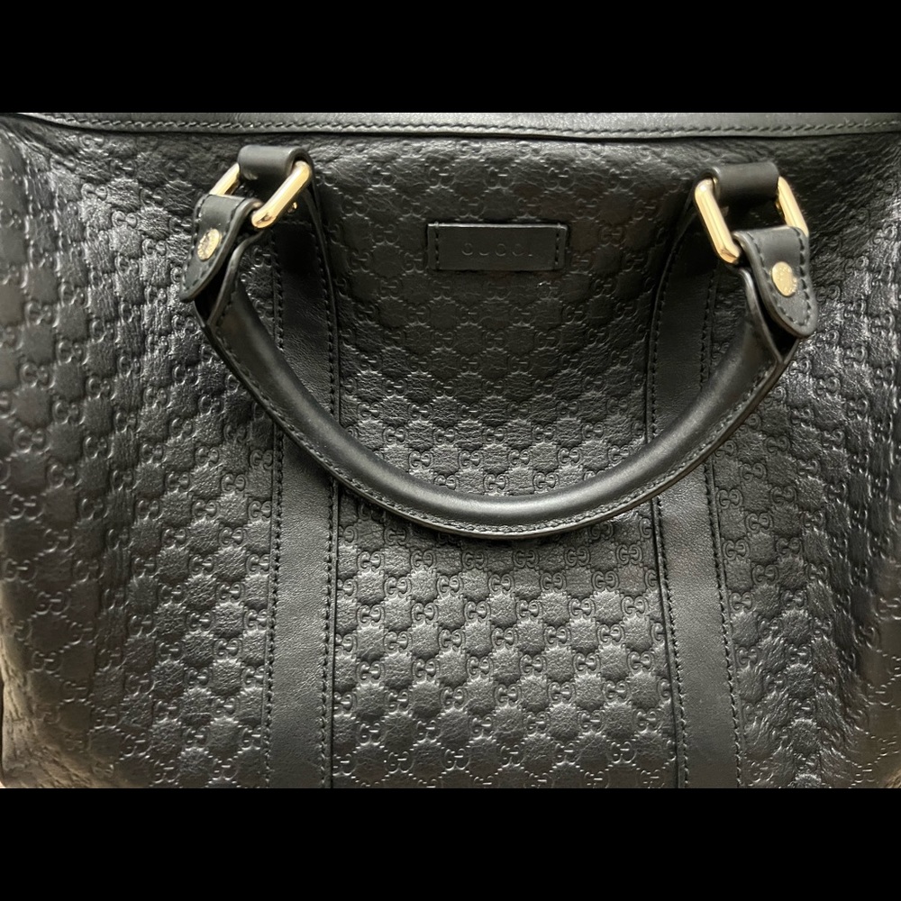 Black Medium Gucci Marmont Boston Handbag - $650 OBO